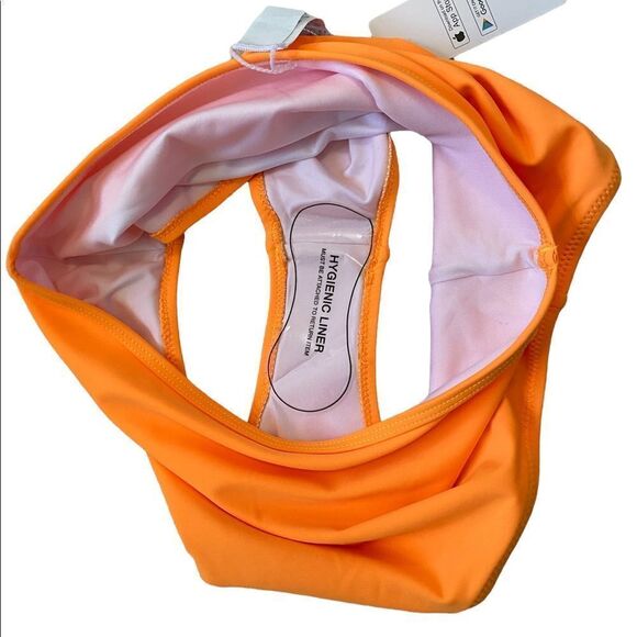 😍2/$20 NEW Cupshe Sz S Orange Bikini Bottom - Picture 3 of 6